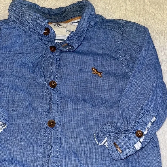 (3 for$10) L.O.G.G button down top - Picture 3 of 4